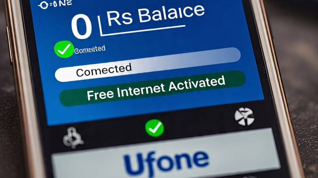 Daily Free Data Offer on UFONE SIM