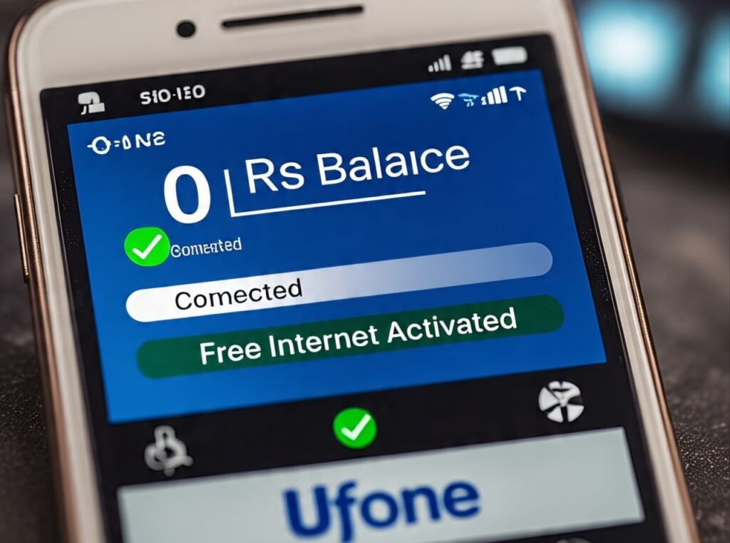 Daily Free Data Offer on Ufone SIM Free Data Offer