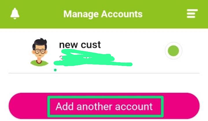 How to Add Another Account