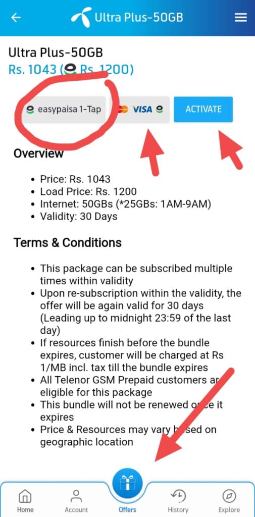 How to Use My Telenor App Options