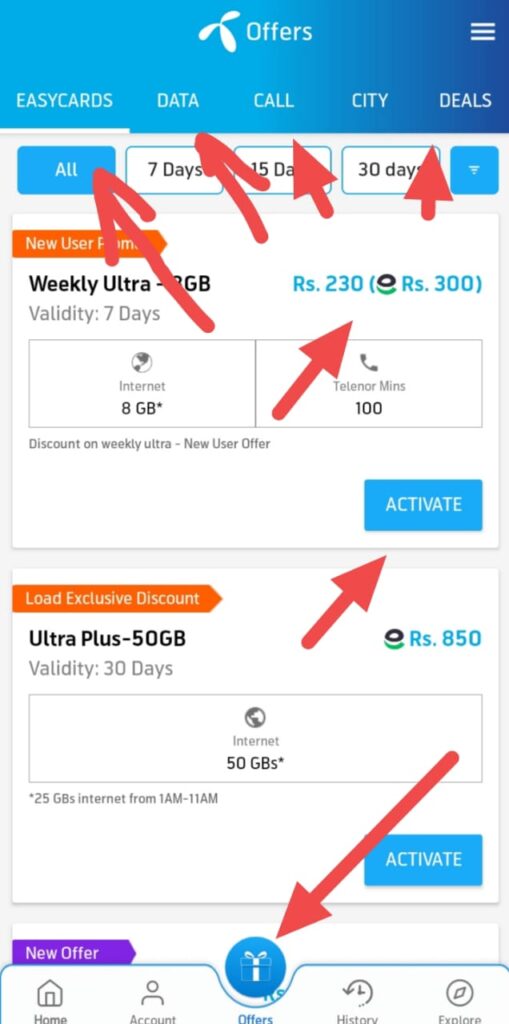 How to Use My Telenor App Options