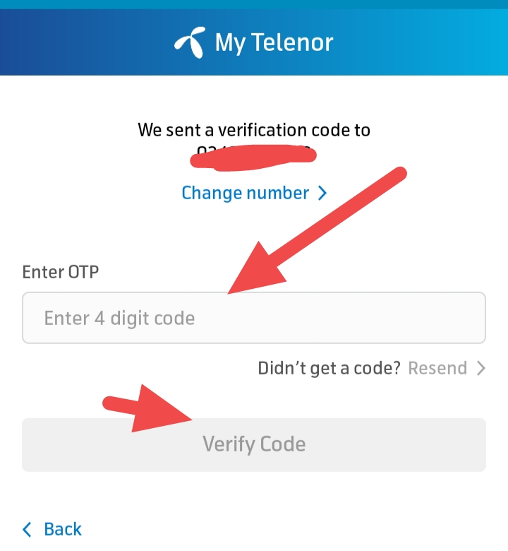 How to create a My Telenor App Account 