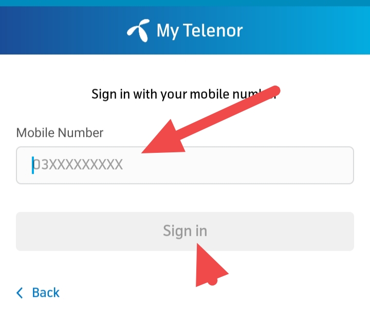 How to create a My Telenor App Account 